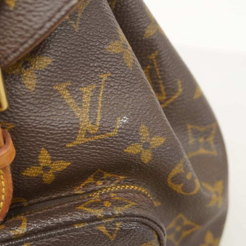 LOUIS VUITTON Brown Monogram Backpack - Picture 8 of 12